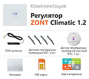 ZONT Climatic 1.2 Погодозависимый автоматический GSM / Wi-Fi регулятор (1 ГВС + 2 прямых/смесительных) с доставкой в Северск